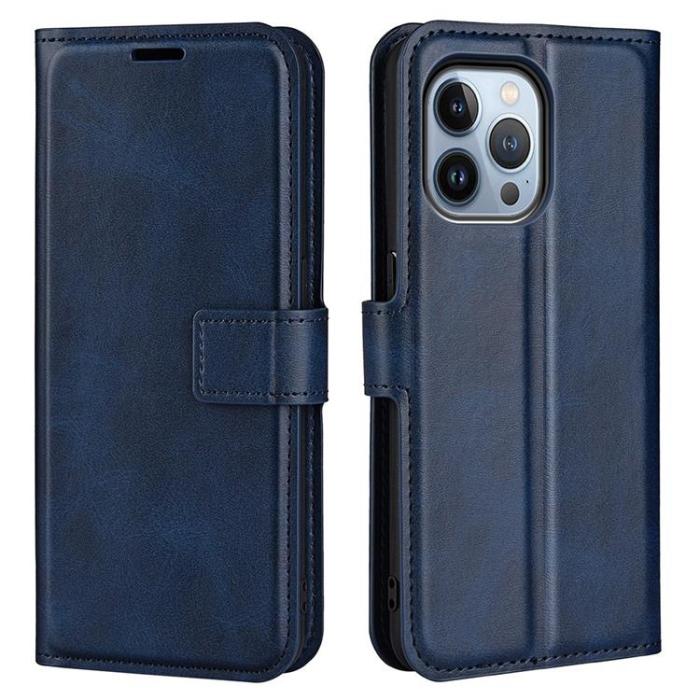 OEM - Flip Folio iPhone 14 Pro Plånboksfodral - Blå