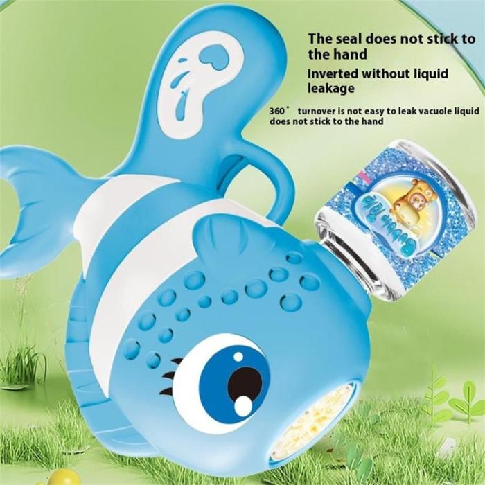 OEM - Elektrisk clownfiskformad bubbelmaskin för Barn (Ålder 3+)