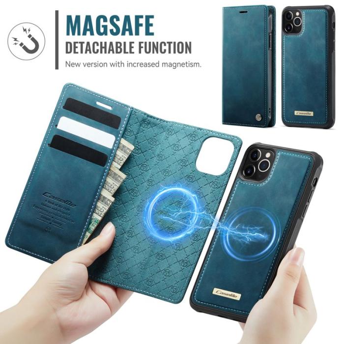 Caseme - CASEME C49 Mobilskal till iPhone 11 Pro Max MagSafe RFID Grön