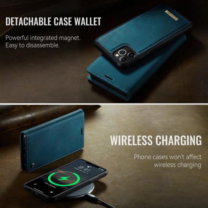 Caseme - CASEME C49 Mobilskal till iPhone 11 Pro Max MagSafe RFID Grön