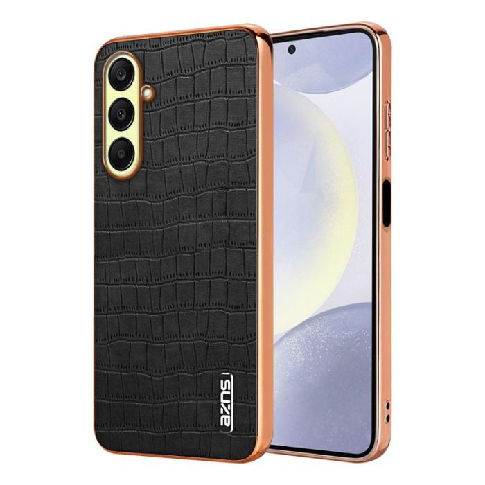 AZNS - AZNS Samsung Galaxy A17 5G Fodral Electroplating PU + TPU - Svart