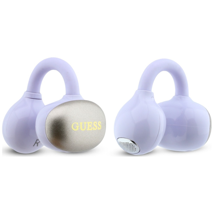 Guess - Guess Trådlös Hörlurar In-Ear Metalic Classic Logo - Lila