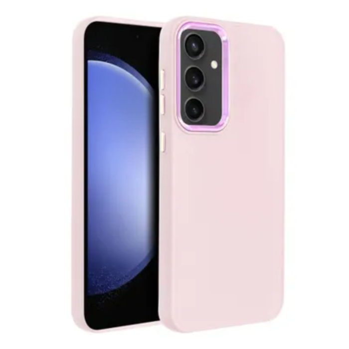 OEM - Galaxy S23 FE Mobilskal Frame - Rosa