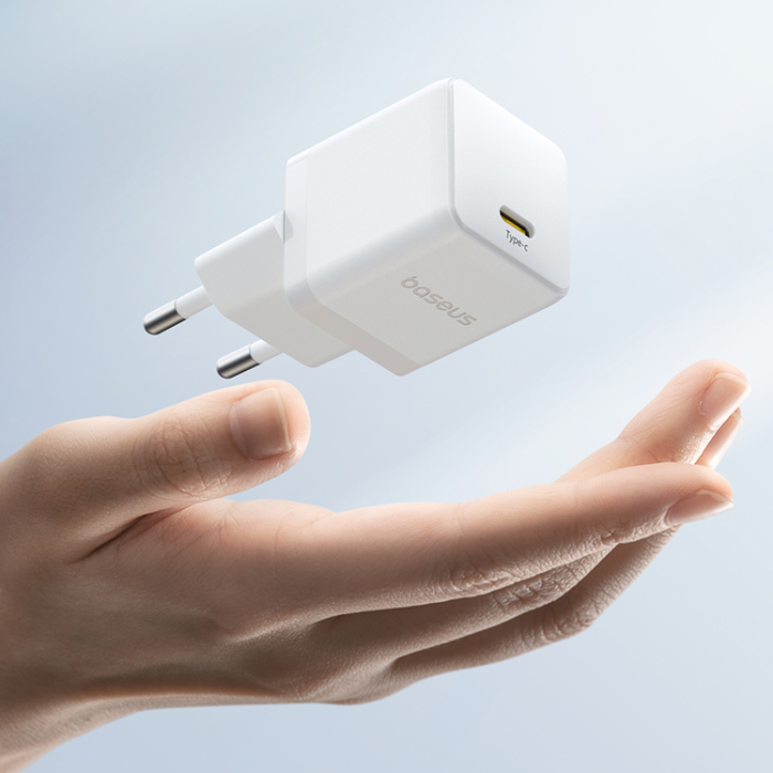 BASEUS - Baseus Snabbladdare USB-C 20W Palm