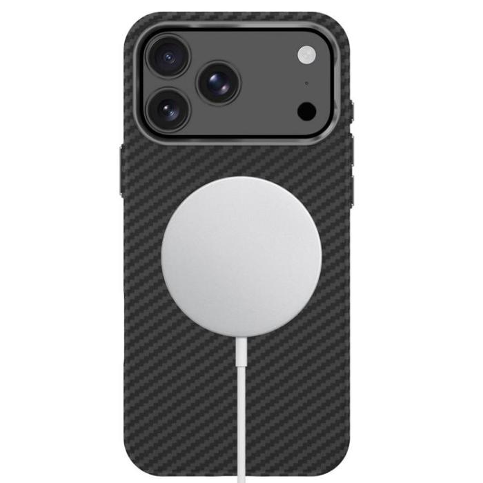 Tech-Protect - Tech-Protect Mobilskal För iPhone 18 Pro/17 Pro Magsafe Ion Carbon