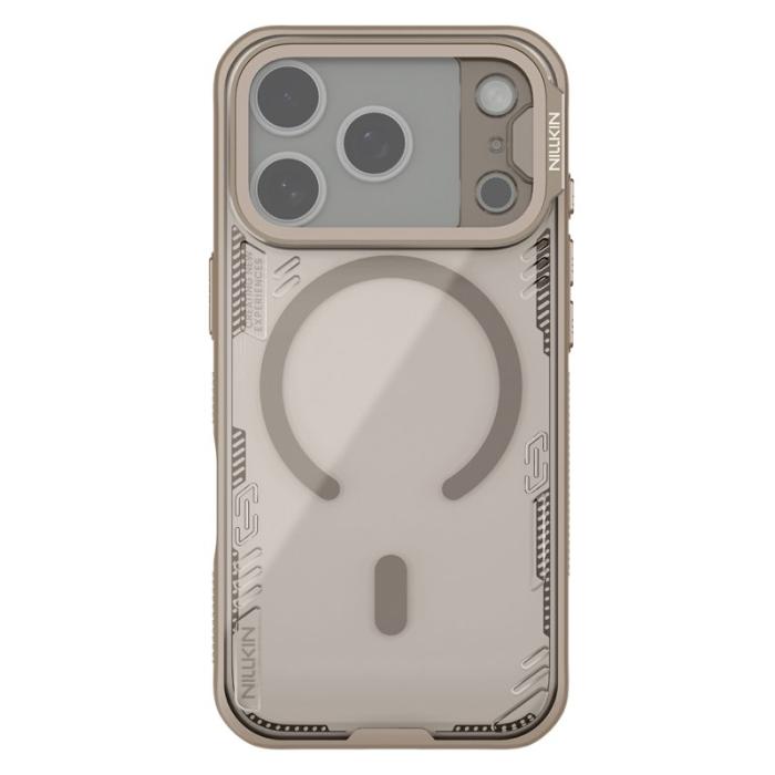Nillkin - NILLKIN Iceblade CamProp Mobilskal till iPhone 17 Pro med Ställ Guld