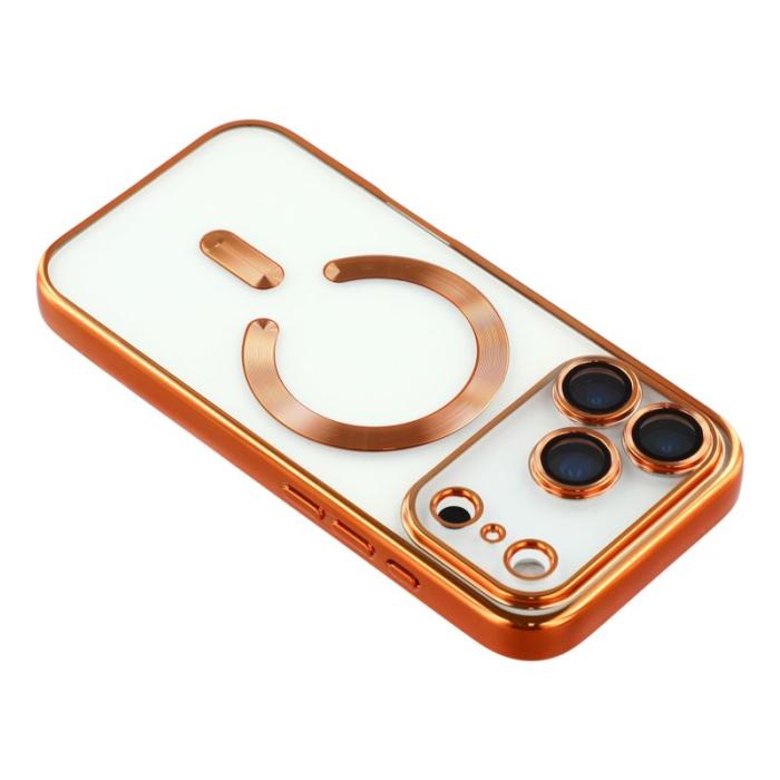 X-Level - X-LEVEL Mobilskal till iPhone 17 Pro MagSafe Full Kamera Skydd Orange