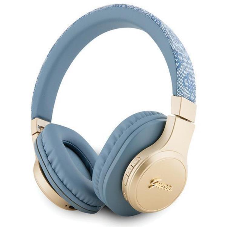 Guess Bluetooth On-Ear Hörlurar Script - Blå | 505771 | AlltMobil