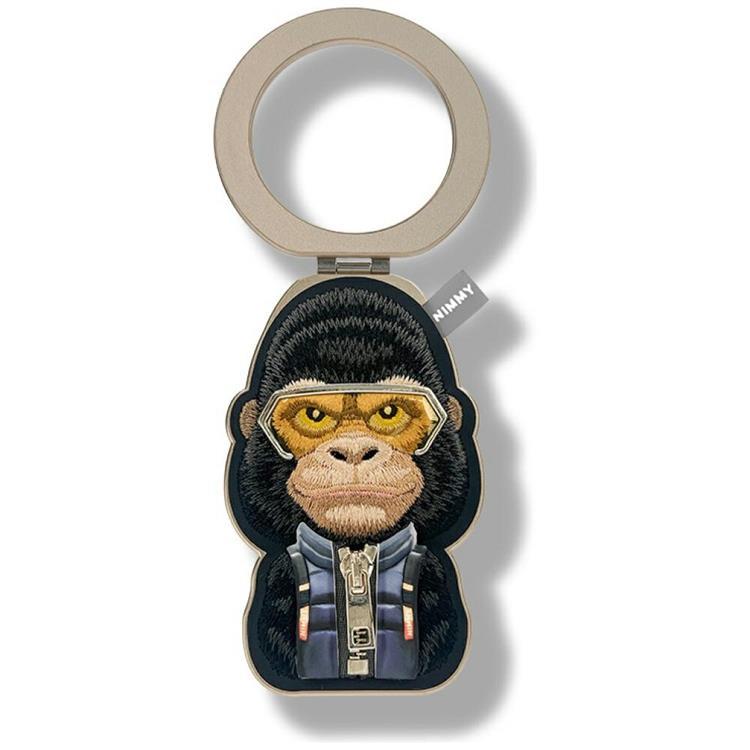 Nimmy Magnetiskt Pendant Cool&Cute 2.0 Gorilla - Svart | 264 | AlltMobil