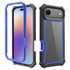 A-One Brand - iPhone 17 Air Mobilskal TPU + PC Shockproof - Svart/Blå