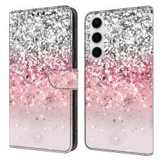 OEM - Samsung Galaxy S26 Fodral Magnetisk St&auml;ngning 3D M&ouml;nster &Auml;kta L&auml;der - Gradient