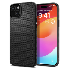 Spigen - Spigen iPhone 15 Plus Mobilskal Liquid Air - Matte Svart