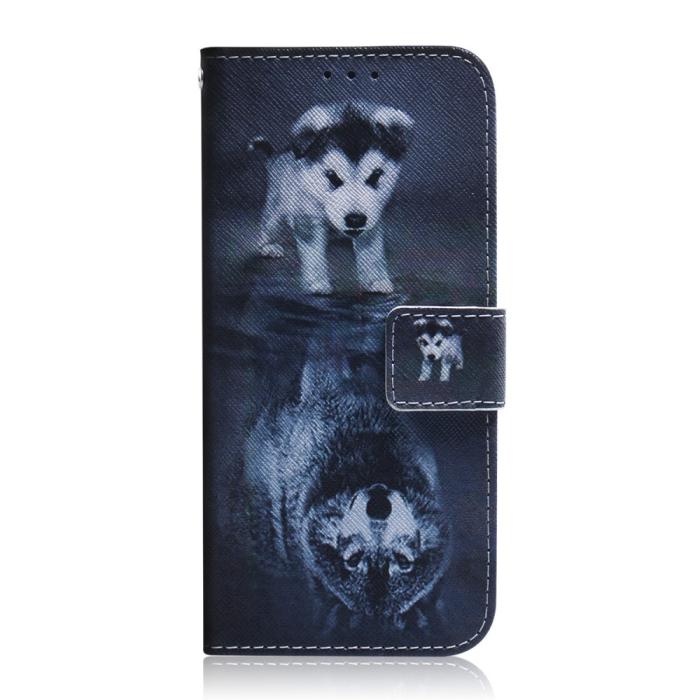 OEM - Galaxy A13 5G Fodral - Dog and Wolf