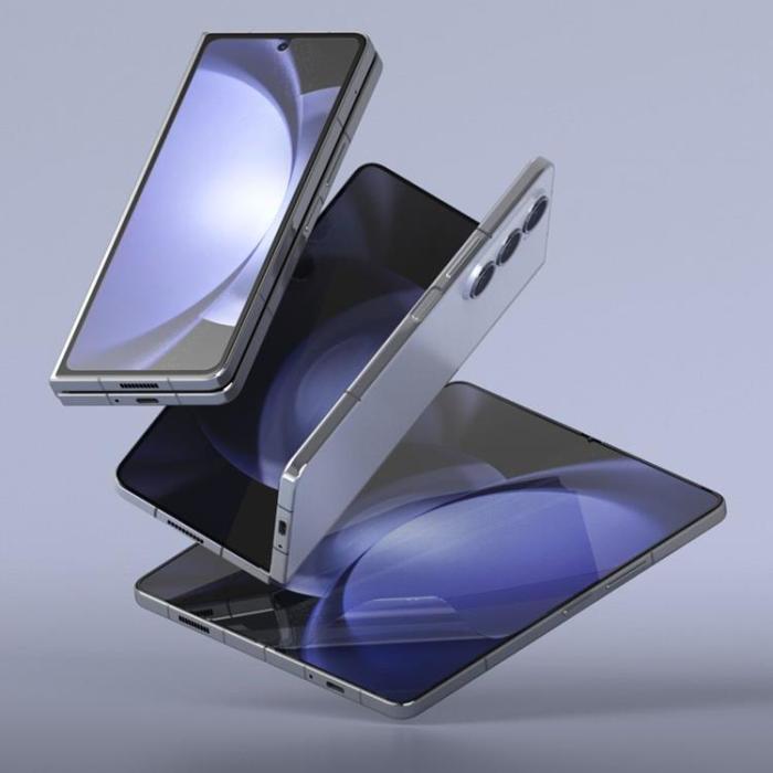 Ringke - Ringke Galaxy Z Fold 5 Härdat Glas Skärmskydd Dual Easy Set
