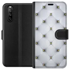 Gustaf - Pl&aring;nboksfodral till Sony Xperia 10 III med Fancy