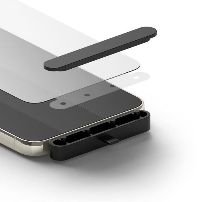 UTGATT - [2-Pack] Ringke Galaxy S23 Härdat Glas Skärmskydd TG - Clear