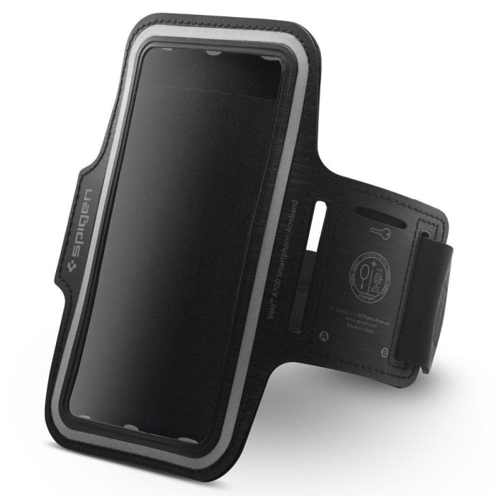 Spigen - Spigen Sportarmband A700 6.9 - Svart