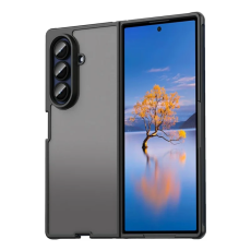 A-One Brand - Galaxy Z Fold 7 5G Mobilskal Frosted Translucent - Svart