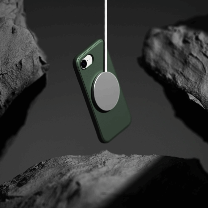 Ringke - Ringke iPhone 16e Mobilskal Magsafe Silikon Magnetic - Grön