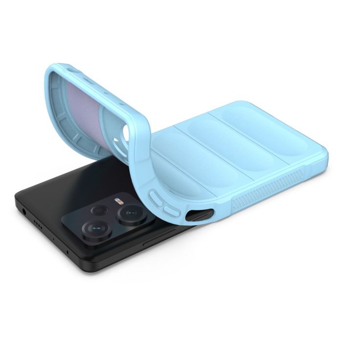 OEM - Xiaomi Redmi Note 12 Pro Plus Mobilskal Magic Shield - Ljusblå