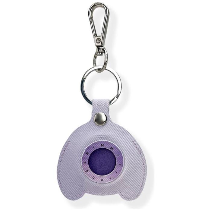 NIMMY - Nimmy AirTag Skal Big Eyed Pet 2.0 Rabbit - Lila
