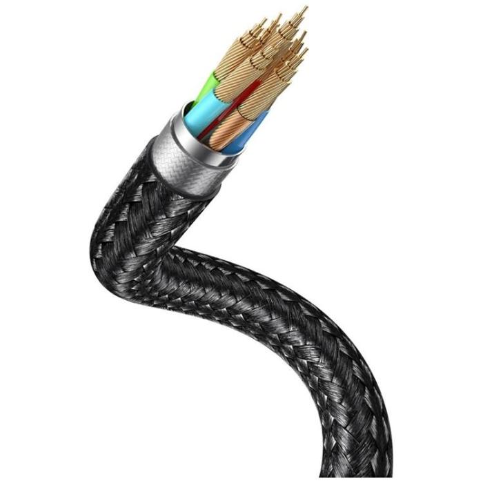 USAMS - USAMS USB-C till USB-C 72W Kabel med Trådlös laddare för Watch 1.2m Huan SJ754