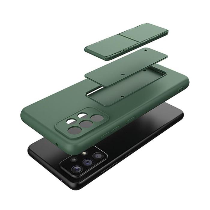 Wozinsky - Wozinsky Galaxy A13 5G Skal Kickstand Silicone - Röd