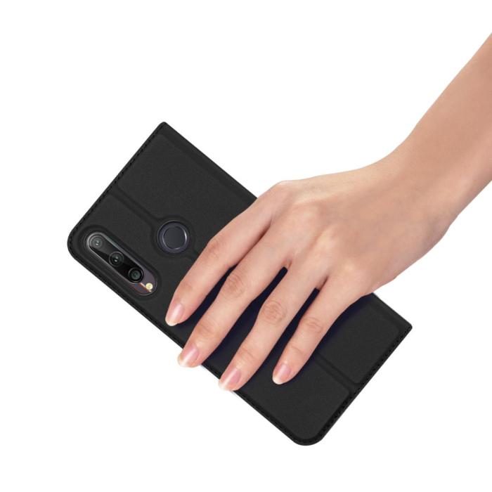Dux Ducis - Dux Ducis Skinpro Huawei P40 Lite E Black