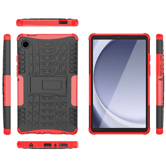 A-One Brand - Galaxy Tab A9 Mobilskal Kickstand Tire Texture