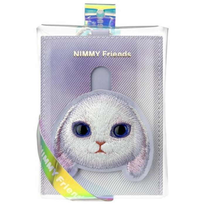 NIMMY - Nimmy Korthållare Big Eyed Pet 2.0 Rabbit - Lila