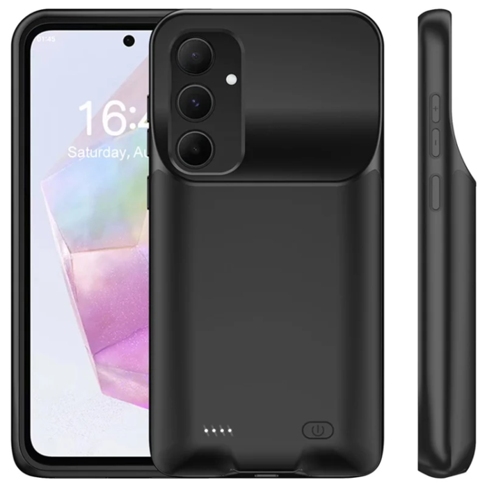 A-One Brand - Galaxy A55 5G Batteriskal 10000mAh - Svart