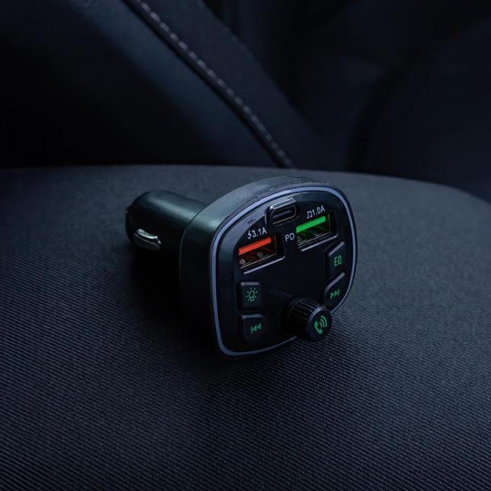 Forever - Forever FM-Sändare Bluetooth TR-360 - Svart