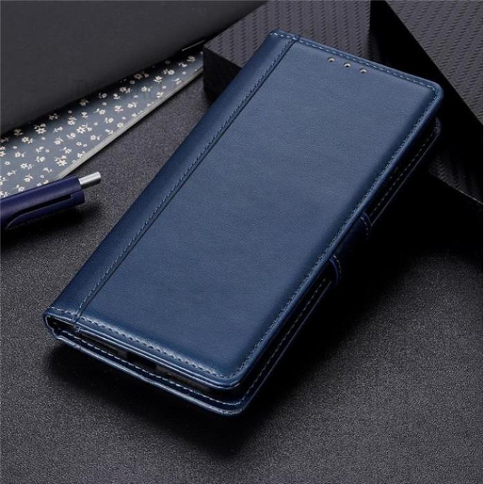 A-One Brand - Google Pixel 6a Plånboksfodral PU-Läder Folio Flip - Blå