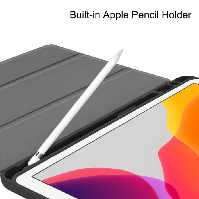 OEM - iPad 10.2 (2019/2020/2021) Tri-fold Fodral - Svart