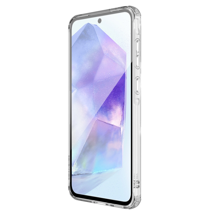 Nillkin - Nillkin Galaxy A56 5G Mobilskal Magsafe Magnetic Nature Pro - Clear