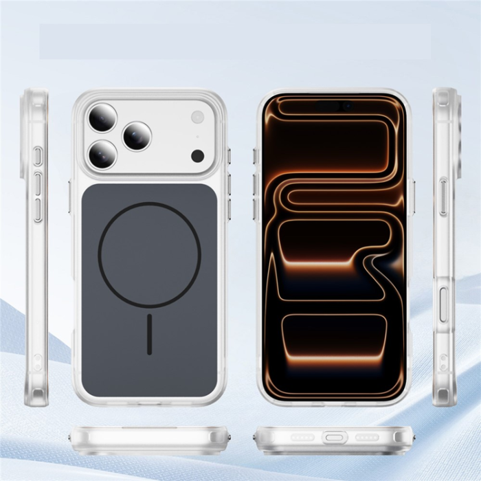 A-One Brand - iPhone 17 Pro Max Mobilskal MagSafe Skin Touch TPU PC
