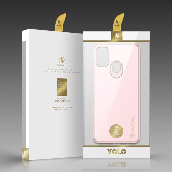 Dux Ducis - Dux Ducis Yolo Mobilskal Samsung Galaxy M30s - Rosa