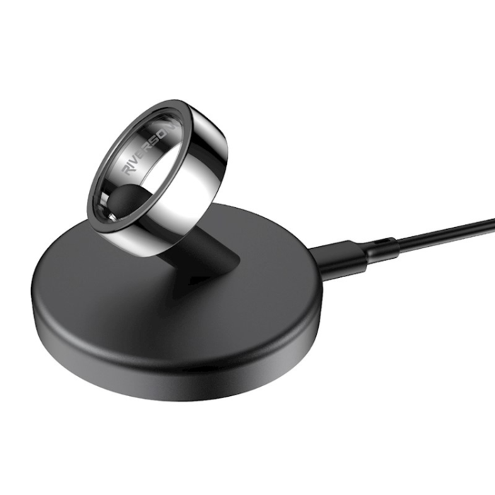 Riversong - Riversong Smart Ring Trinity- Storlek (18mm) - Vit