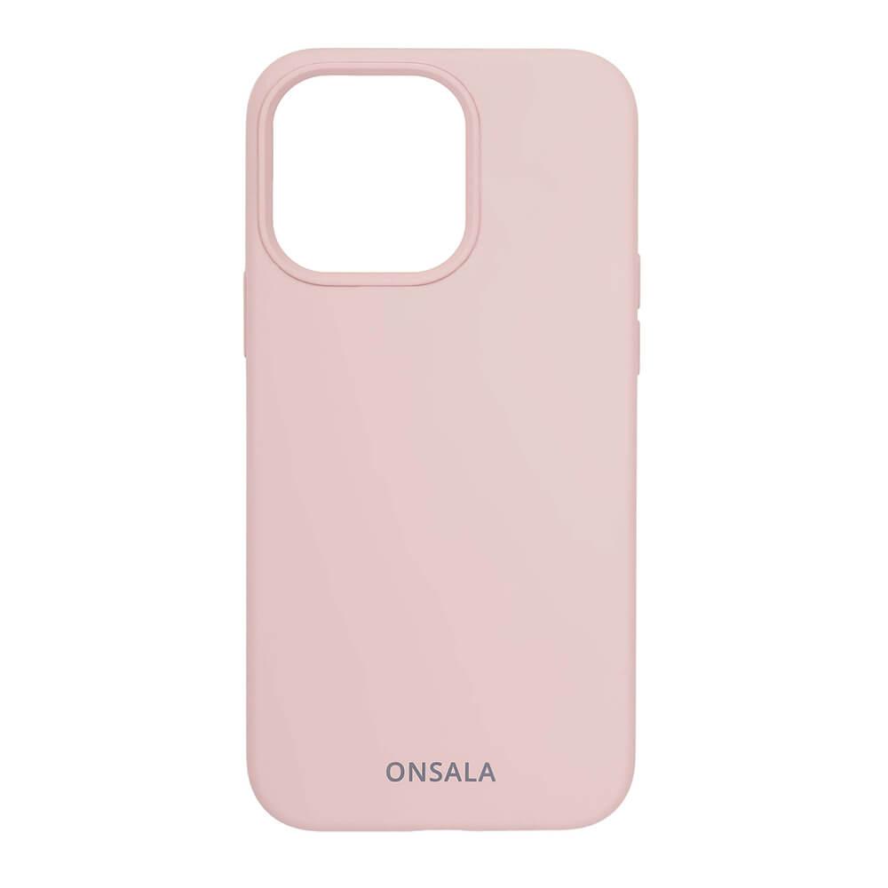 Onsala Silikon Sand Skal iPhone 13 Pro - Rosa | 2353 | AlltMobil