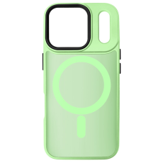A-One Brand - iPhone 17 Pro Mobilskal MagSafe Skin Touch - Mintgrön