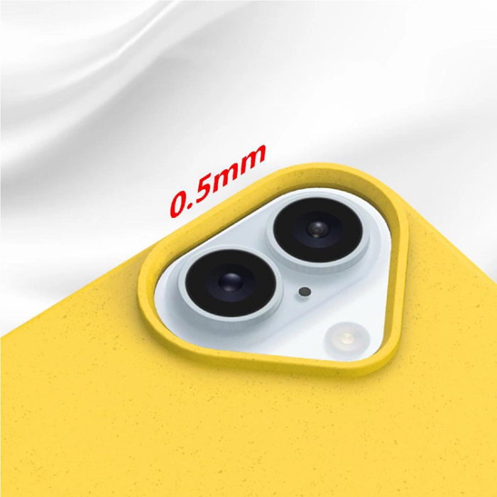 OEM - iPhone 16 Mobilskal Magsafe Multiple Color Wheat - Gul