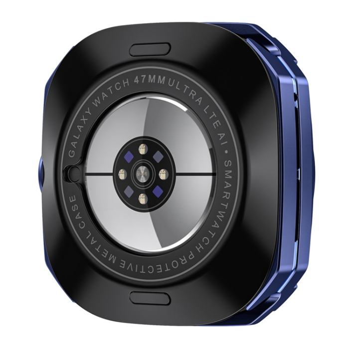 A-One Brand - Samsung Galaxy Watch Ultra (47mm) Skal Cyber Style - Blå/Vit