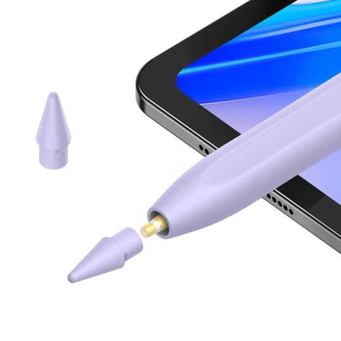 BASEUS - Baseus Smooth Active iPad Stylus Penna - Lila