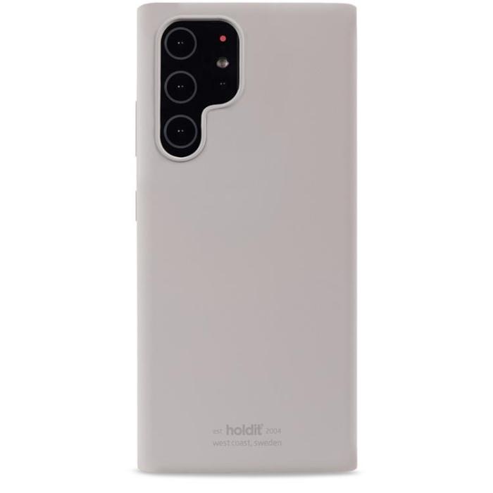 UTGATT1 - Holdit Galaxy S22 Ultra Skal Silikon - Taupe