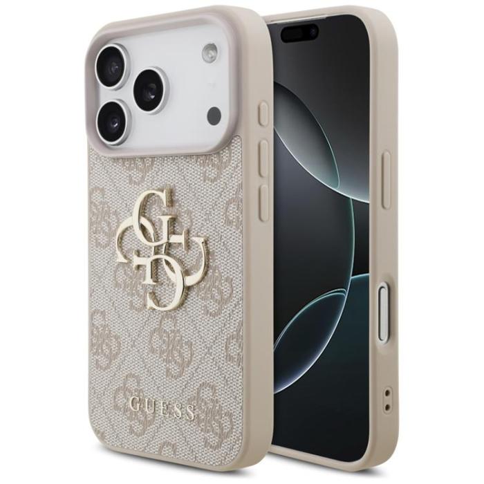 Guess - Guess iPhone 17 Pro Mobilskal 4G Big Logo - Rosa