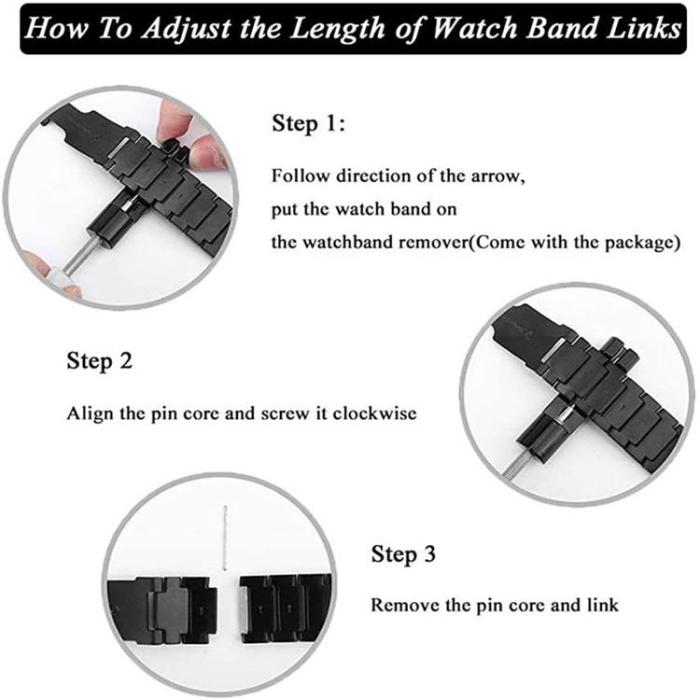 OEM - Galaxy Watch 6 (40mm) Armband Stainless Steel - Silver
