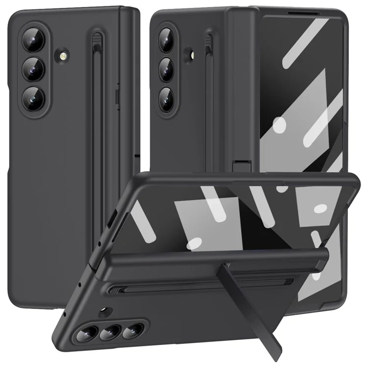 Galaxy Z Fold7 Mobilskal Kickstand med Stylus och Härdat Glas | 2353 | AlltMobil