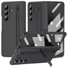 A-One Brand - Galaxy Z Fold 7 Mobilskal Kickstand med Stylus och Härdat Glas