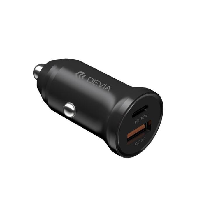 Devia - Devia Billaddare 30W 1xUSB-C 1xUSB Smart Mini PD QC 3.0 EA442