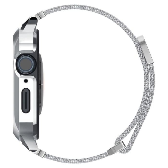 Spigen - Spigen Apple Watch 4/5/6/7/8/SE (44/45mm) Armband - Silver
